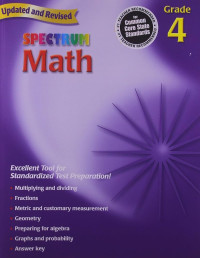 Spectrum Math Grade 4