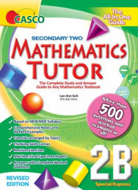 Secondary Mathematics Tutor 2B