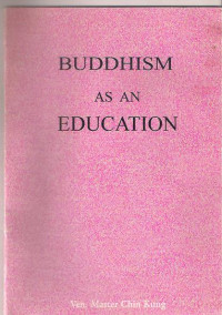 Buddhism as an Education