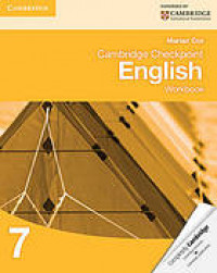 Cambridge Checkpoint English Workbook 7