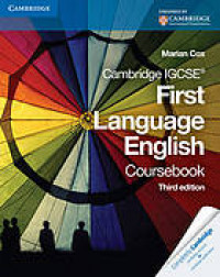 Cambridge IGCSE First Language English coursebook 3rd Ed.