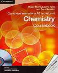 Cambridge international AS and A level chemistry coursebook