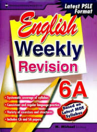 English weekly revision 6A