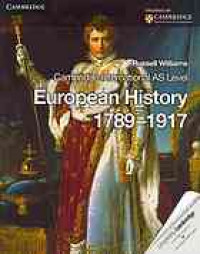 Cambridge International AS Level European History 1789-1917