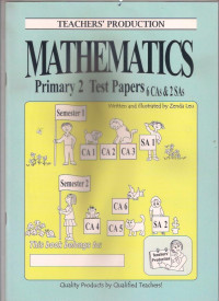 Mathematics Primary 2 Test Papers: 6 CAs & 2 SAs