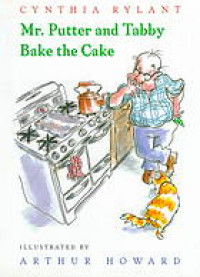 Mr. Putter and Tabby bake the cake