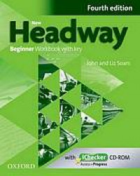 New Headway Beginner Workbook with key + CD