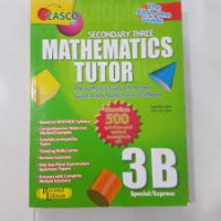 Secondary Three Mathematics Tutor 3B S/E