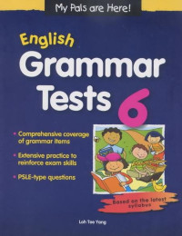 My Pals are Here: English Grammar Tests 6