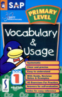 Primary Level Vocabulary & Usage Book 1